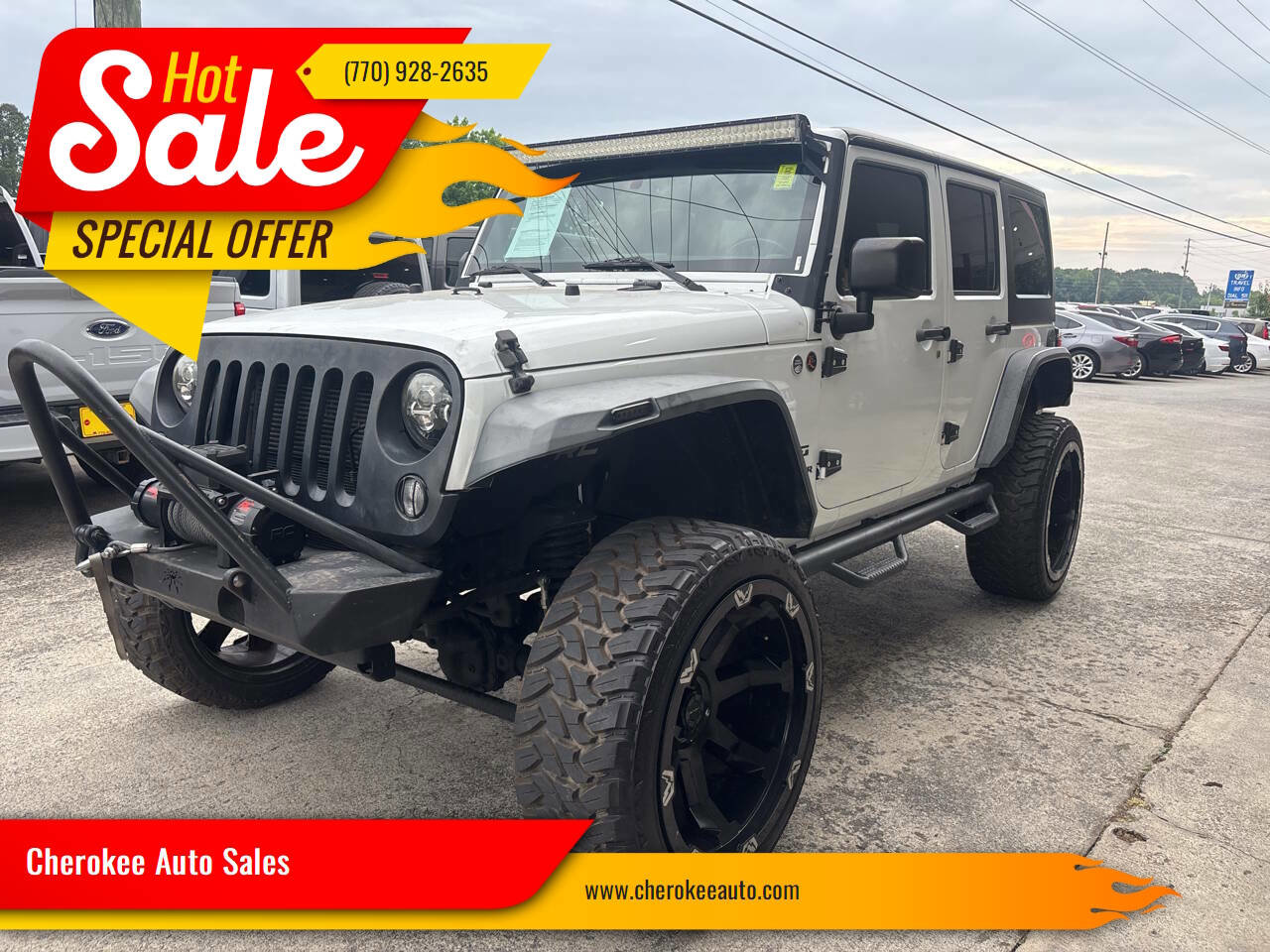 Used 2015 Jeep Wrangler Unlimited Sport w/ Quick Order Package 24S AWD/4WD image 1