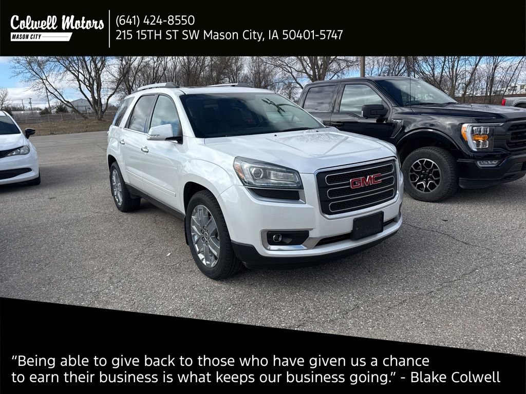 Used 2017 GMC Acadia Limited SLT