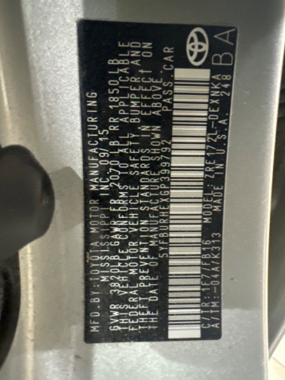 Used 2016 Toyota Corolla LE image 5