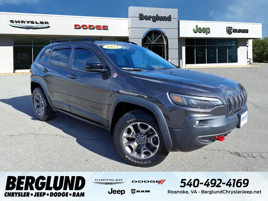 Used 2022 Jeep Cherokee Trailhawk w/ Premium Leather Package
