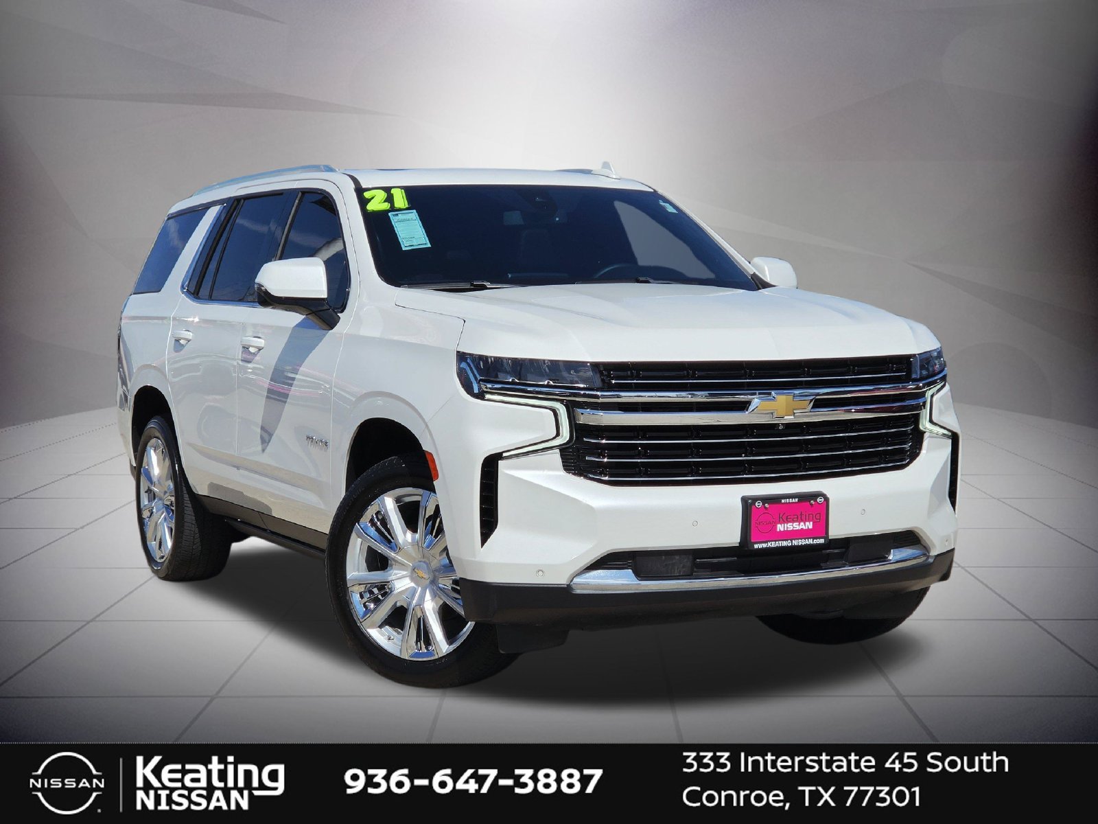 Used 2021 Chevrolet Tahoe LT w/ LT Signature Package AWD/4WD image 3