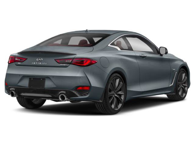 Used 2022 INFINITI Q60 Red Sport 400 w/ Carbon Fiber Package RWD image 2