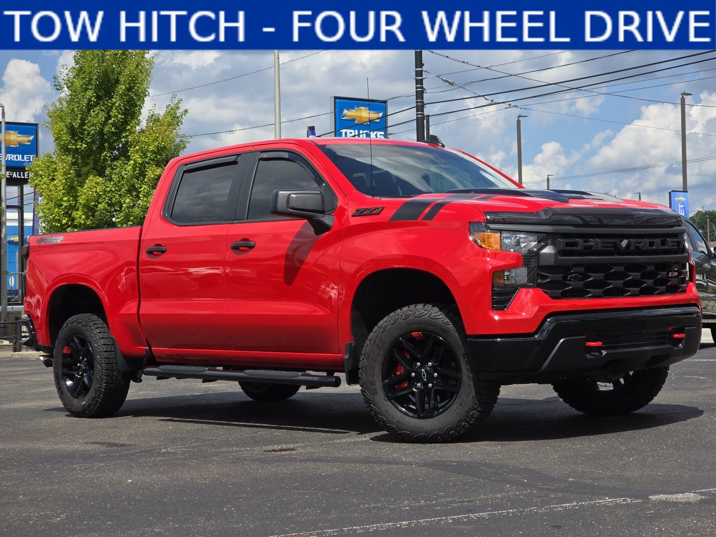 Used 2024 Chevrolet Silverado 1500 Custom Trail Boss AWD/4WD image 1