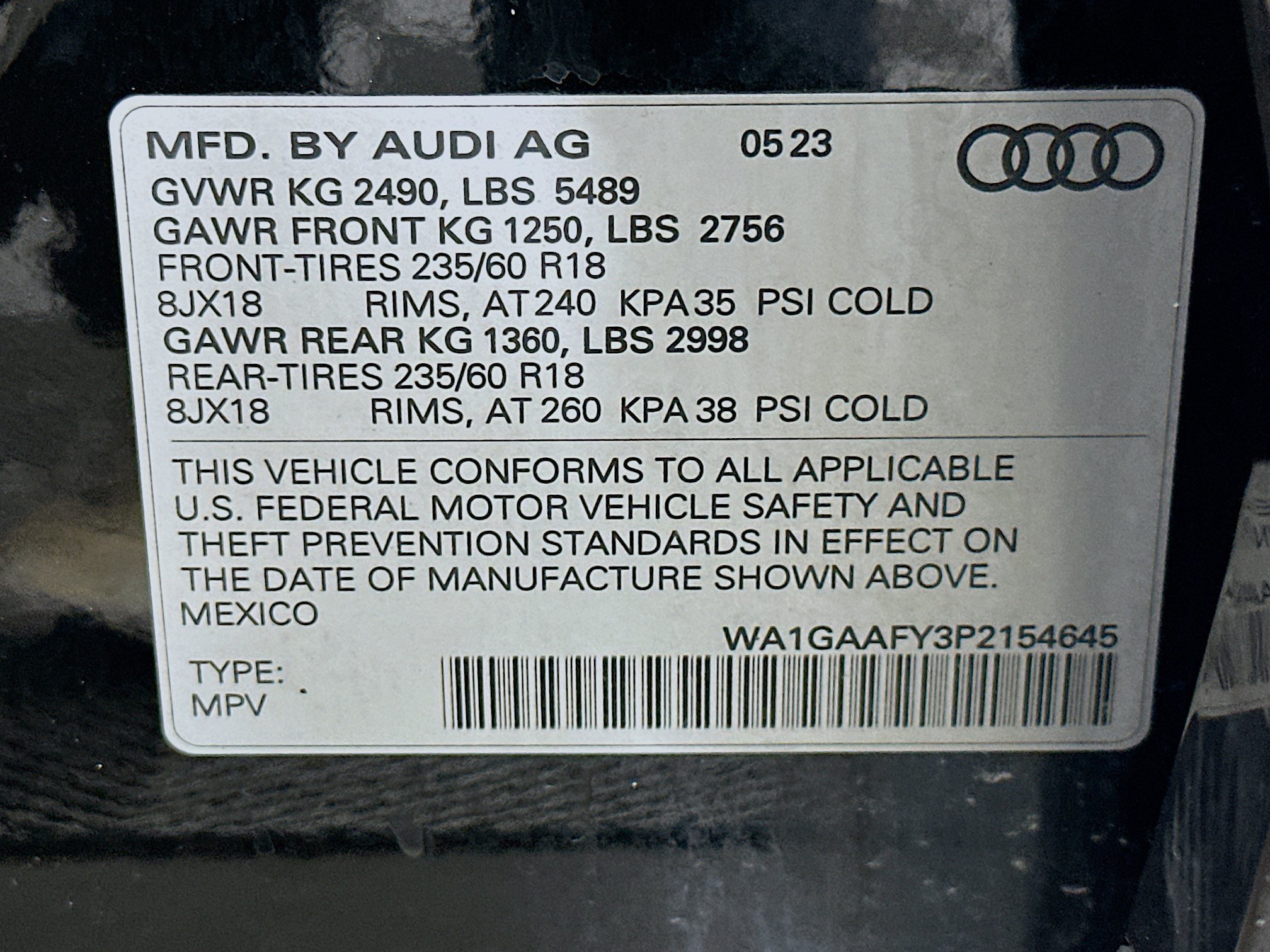 Used 2023 Audi Q5 2.0T Premium w/ Convenience Package AWD/4WD image 12
