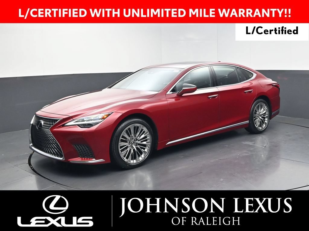 Certified 2021 Lexus LS 500 w/ Accessory Package (Z2) RWD image 1