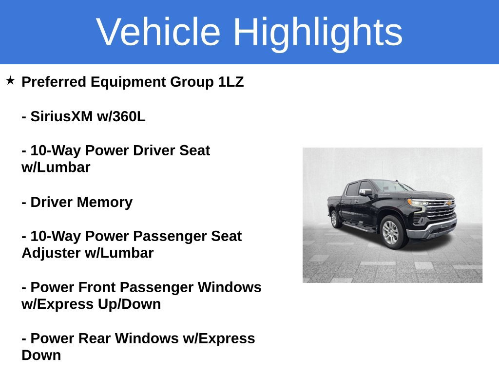 Certified 2024 Chevrolet Silverado 1500 LTZ RWD image 3