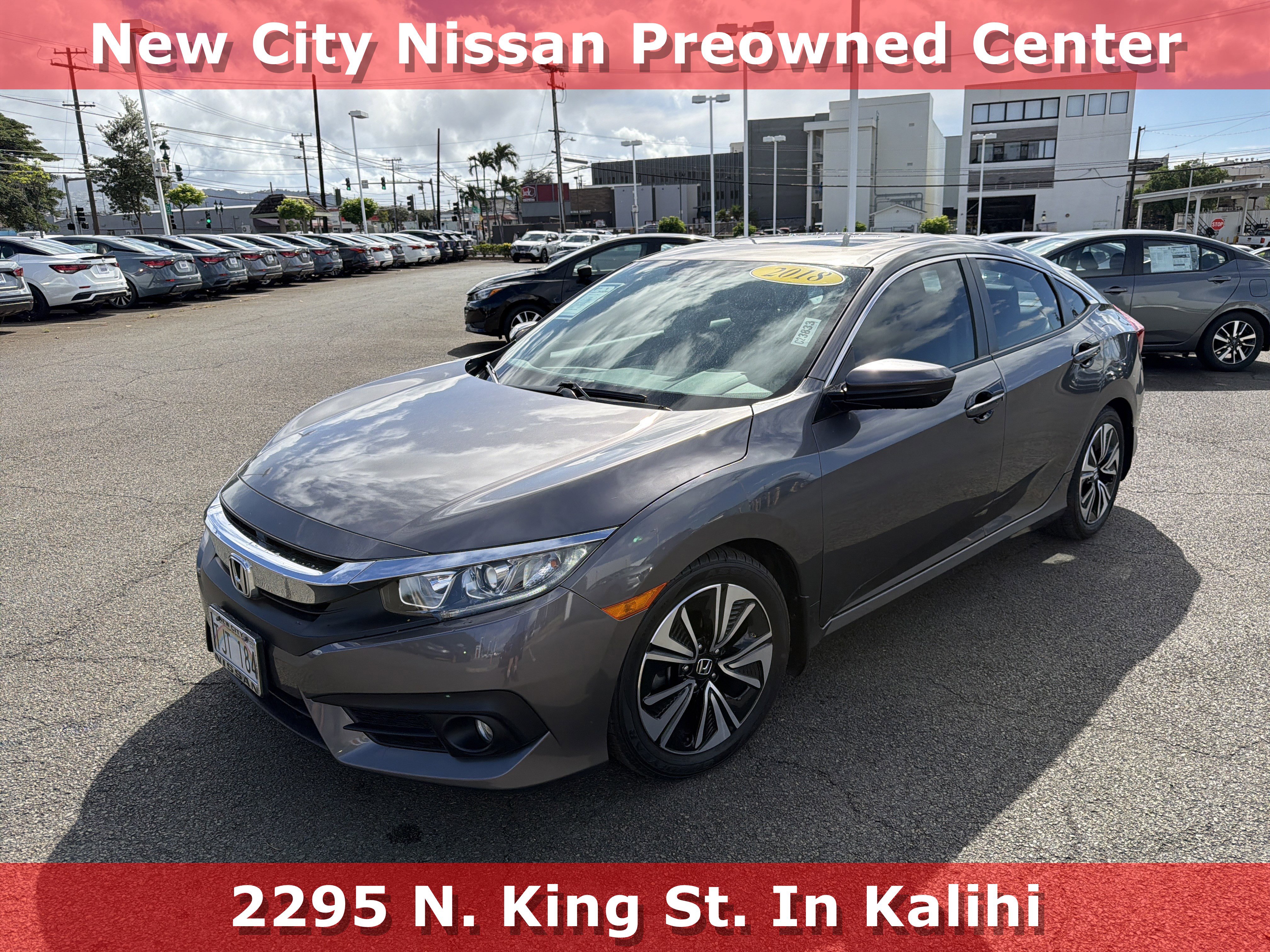 Used 2018 Honda Civic EX-T
