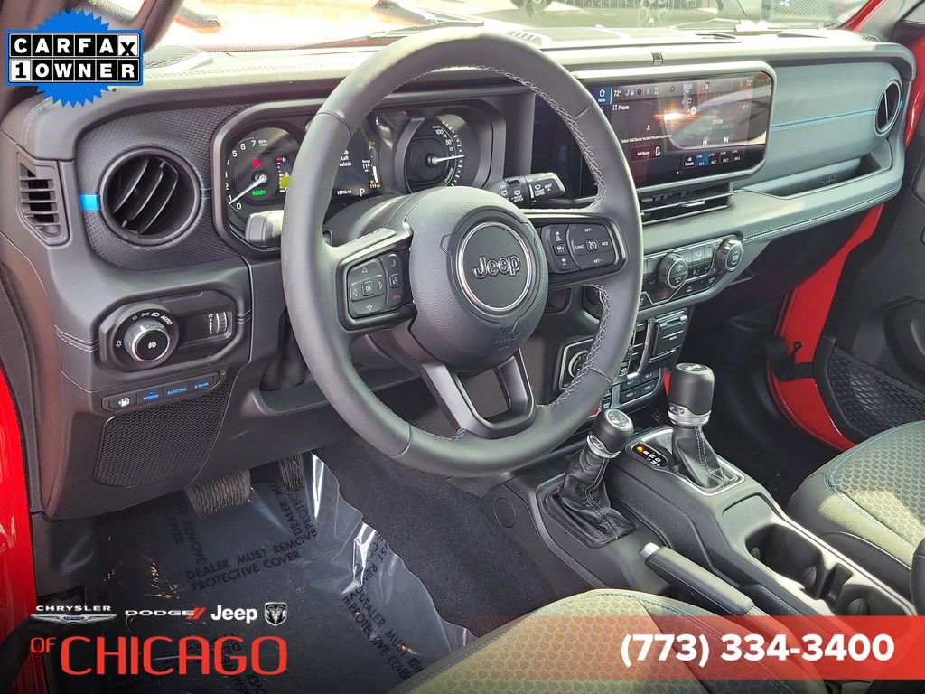 Certified 2025 Jeep Wrangler Unlimited Rubicon 4xe w/ Convenience Group AWD/4WD image 15