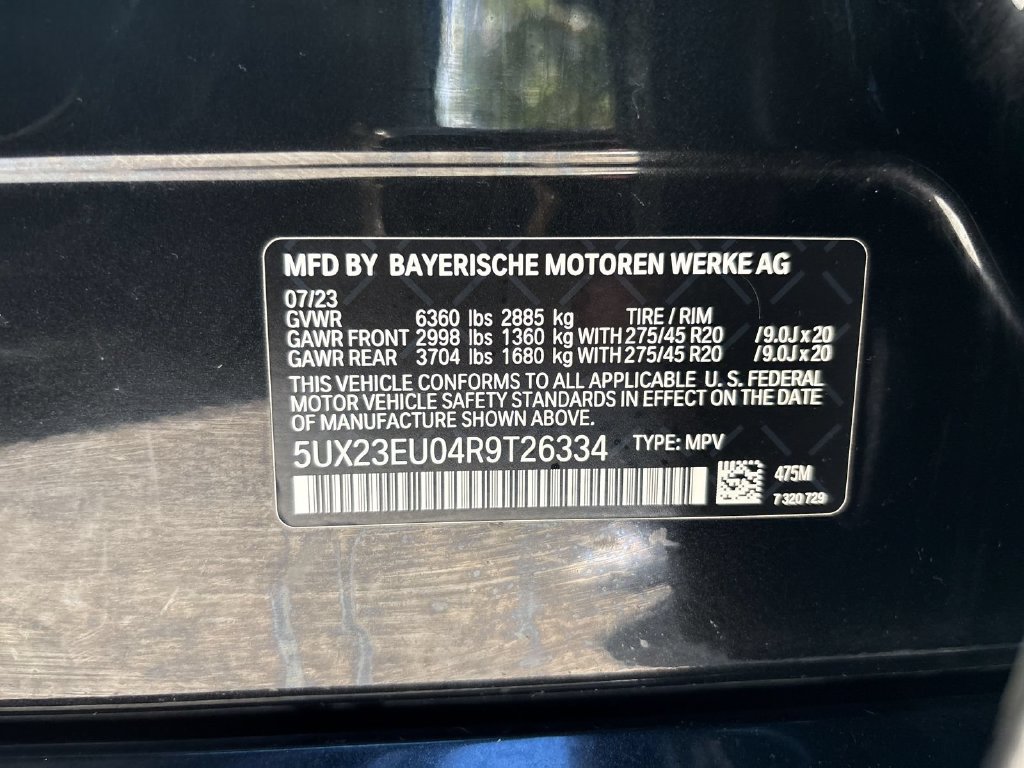 Certified 2024 BMW X5 xDrive40i w/ M Sport Package AWD/4WD image 24