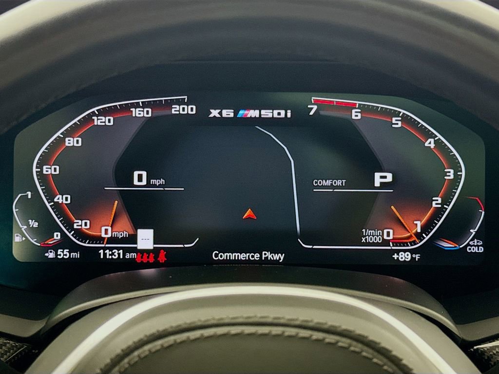 Used 2021 BMW X6 M50i w/ Executive Package image 12