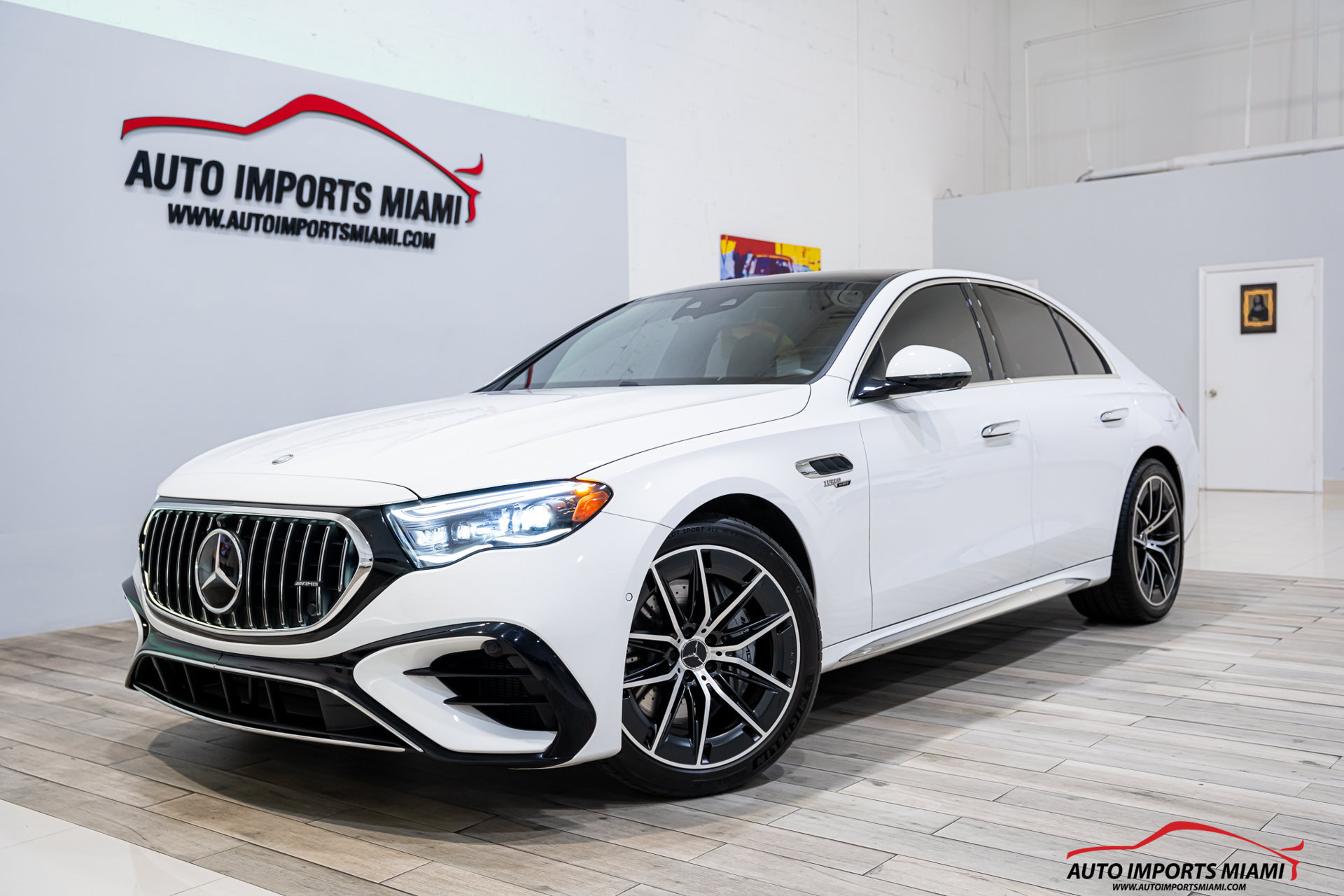 Used 2025 Mercedes-Benz E 53 AMG e 4MATIC Sedan w/ Driver Assistance Package image 83