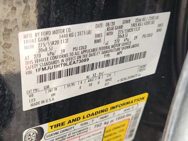 Used 2020 Ford Expedition XLT w/ Equipment Group 202A image 34