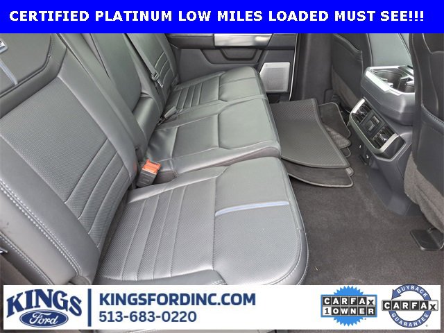 Certified 2024 Ford F150 Platinum w/ Equipment Group 702A High image 30