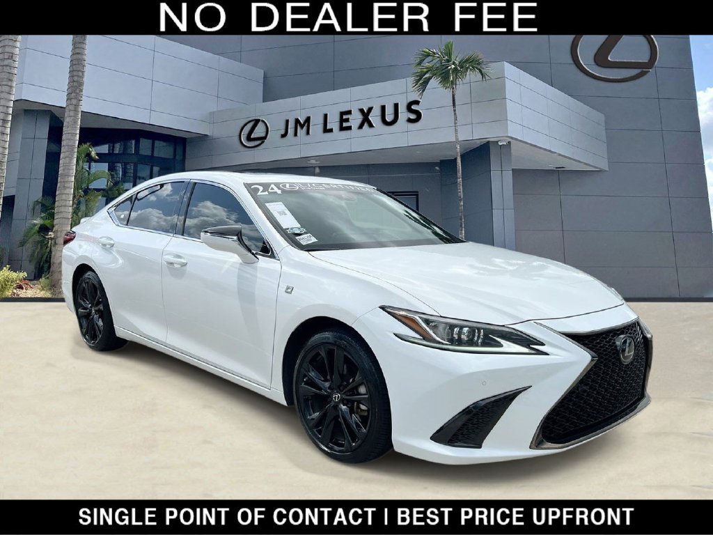 Certified 2024 Lexus ES 350 F Sport w/ Accessory Package (Z2)