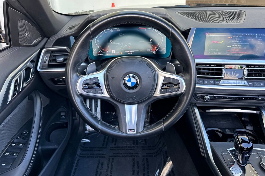 Used 2023 BMW 430i Convertible w/ M Sport Package RWD image 15