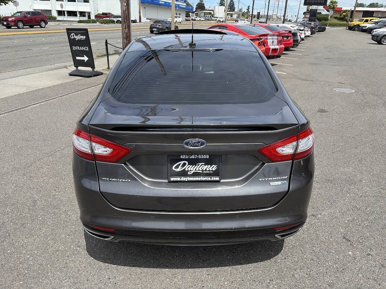 Used 2016 Ford Fusion Titanium AWD/4WD image 5