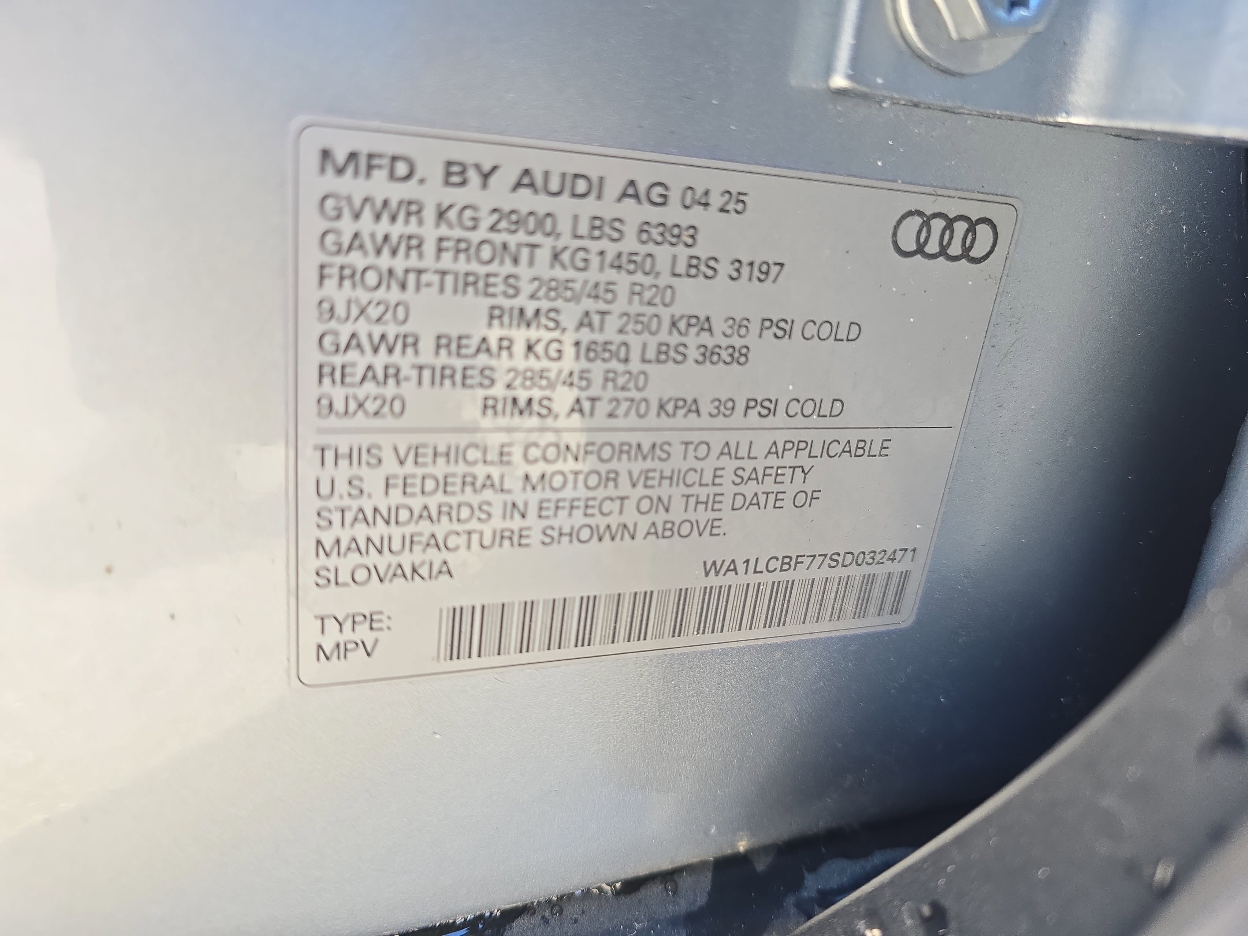 Certified 2025 Audi Q7 2.0T Premium Plus w/ Premium Plus Package image 34