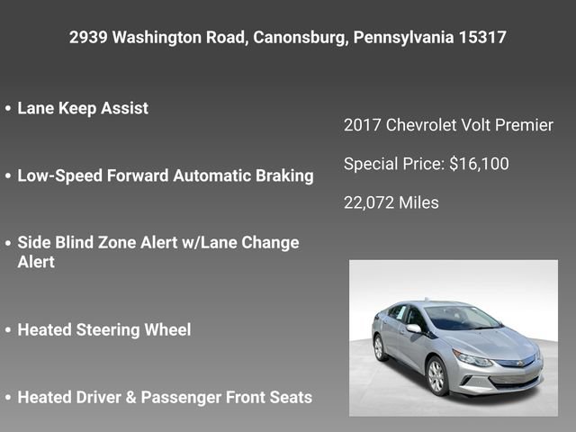 Used 2017 Chevrolet Volt Premier w/ Driver Confidence II Package FWD image 22