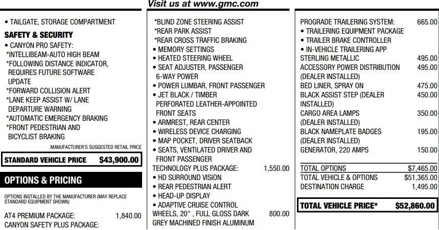 Certified 2023 GMC Canyon AT4 w/ AT4 Premium Package image 2