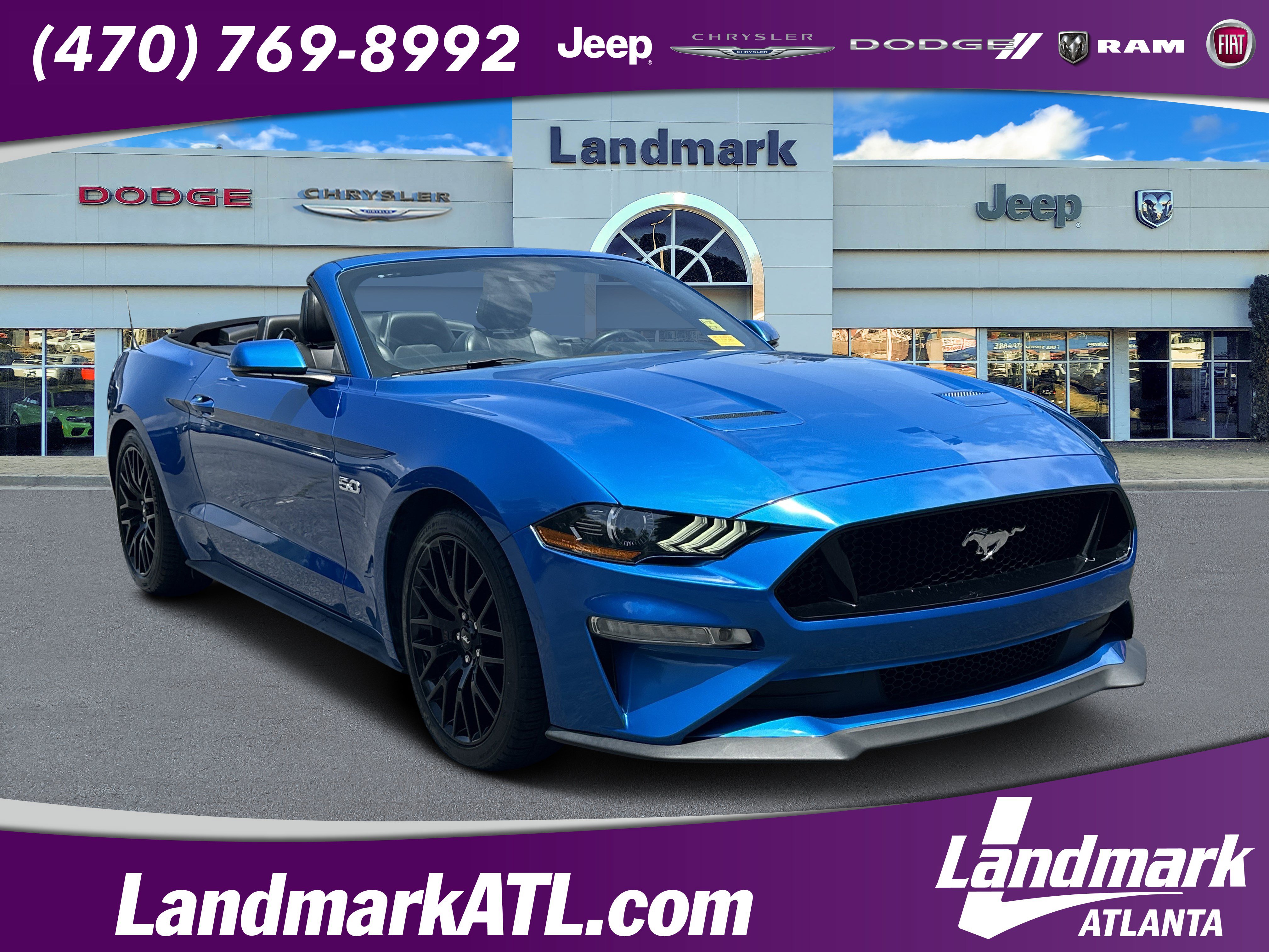 Used 2019 Ford Mustang GT Premium w/ GT Performance Package RWD image 1