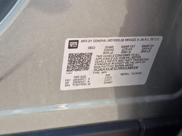 Used 2024 Chevrolet Equinox LT AWD/4WD image 37