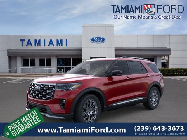 New 2026 Ford Explorer Platinum RWD image 1