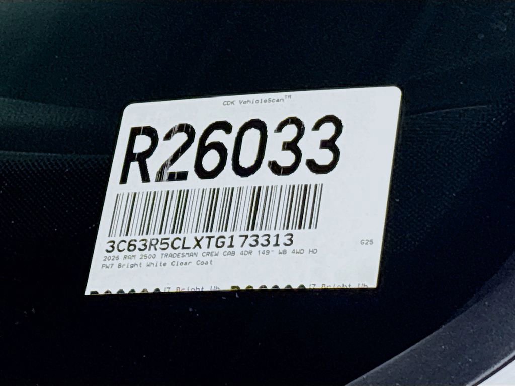 New 2026 RAM 2500 Tradesman image 25