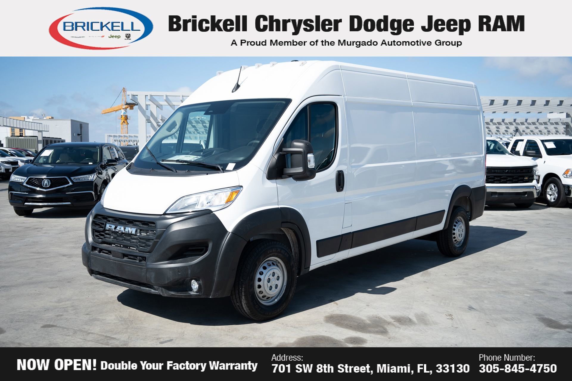 New 2026 RAM ProMaster 2500 w/ Advanced Safety Group