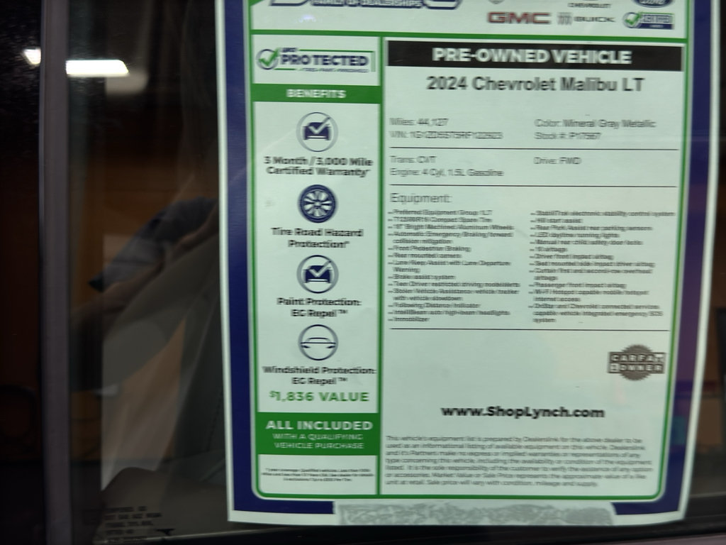 Used 2024 Chevrolet Malibu LT FWD image 34