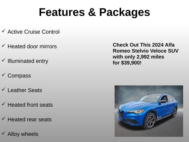 Used 2024 Alfa Romeo Stelvio Veloce image 5