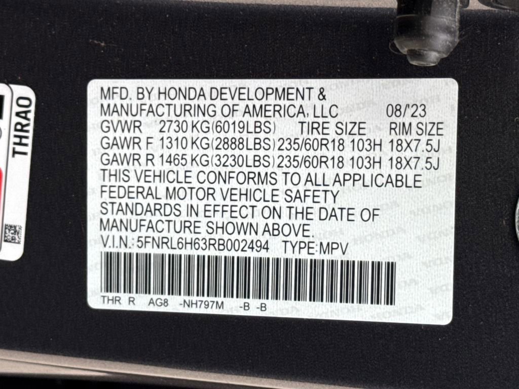 Used 2024 Honda Odyssey EX-L image 30