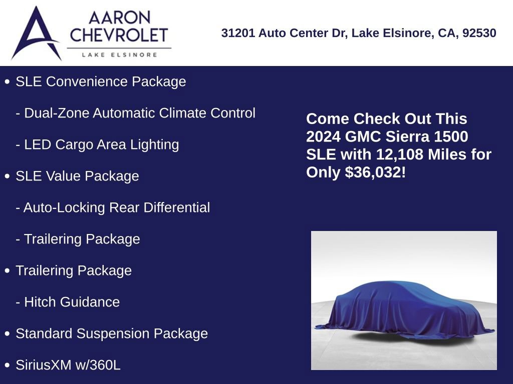 Used 2024 GMC Sierra 1500 SLE image 20