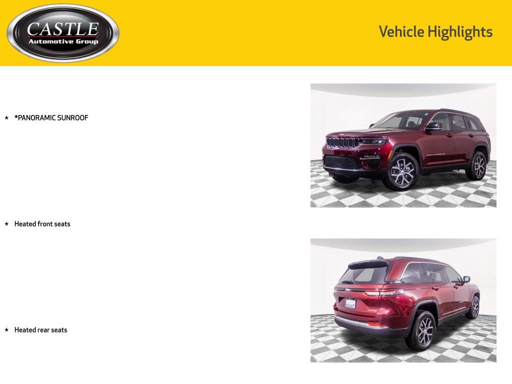 New 2025 Jeep Grand Cherokee Limited image 3