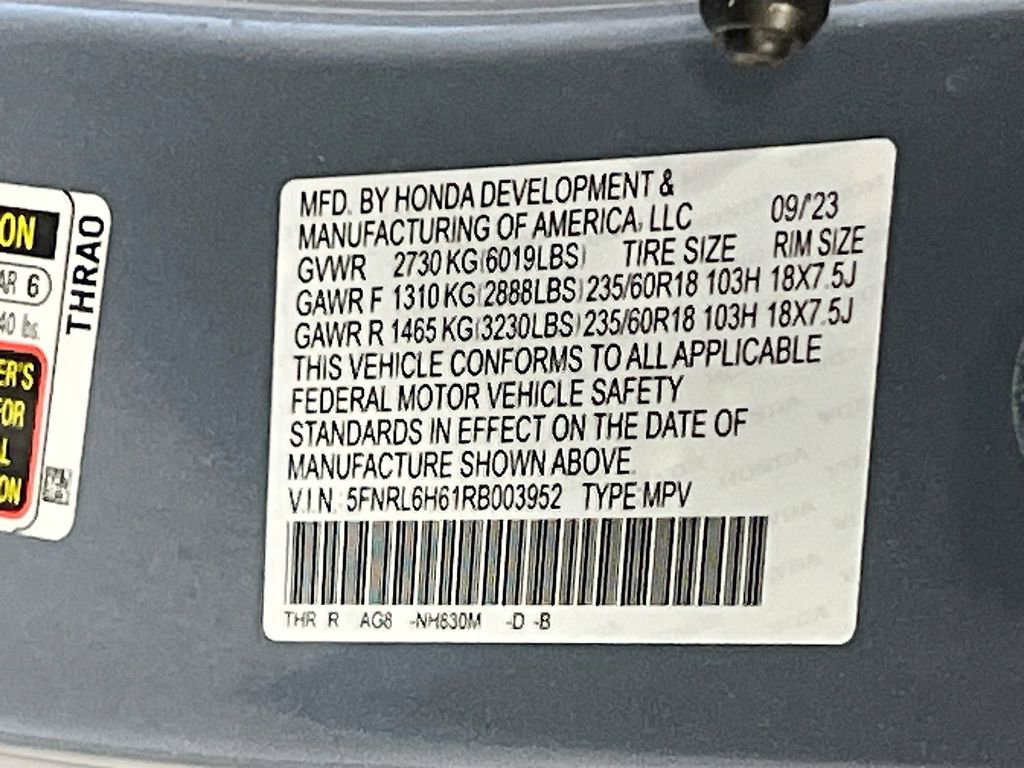 Used 2024 Honda Odyssey EX-L image 33