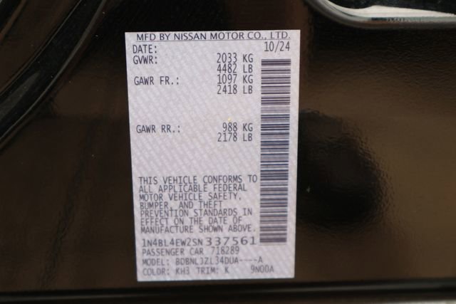 Used 2025 Nissan Altima 2.5 SL AWD/4WD image 33