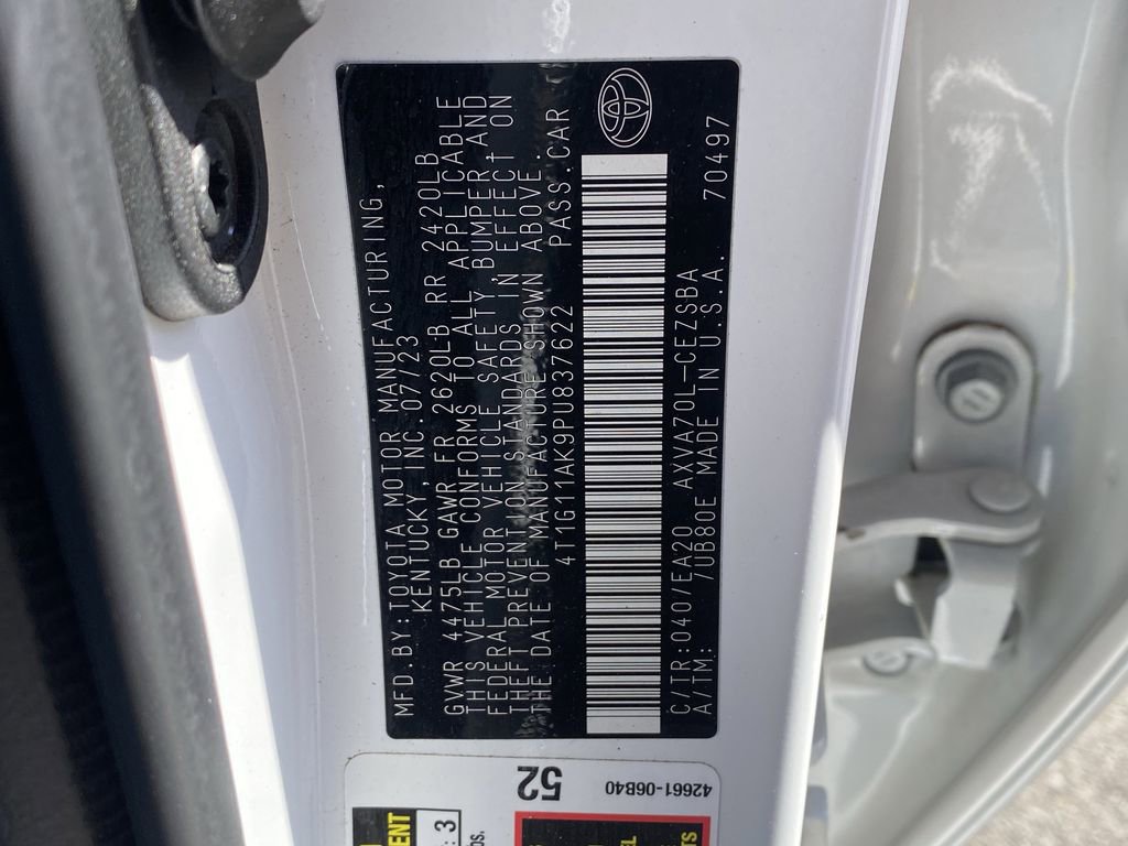 Certified 2023 Toyota Camry SE FWD image 15