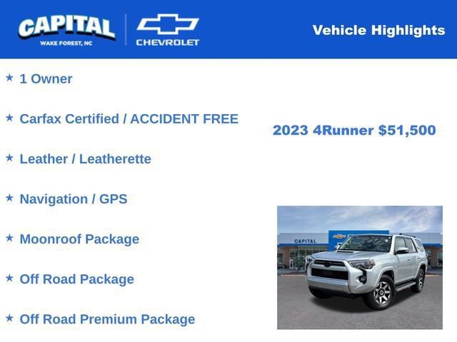 Used 2023 Toyota 4Runner TRD Off-Road Premium image 5