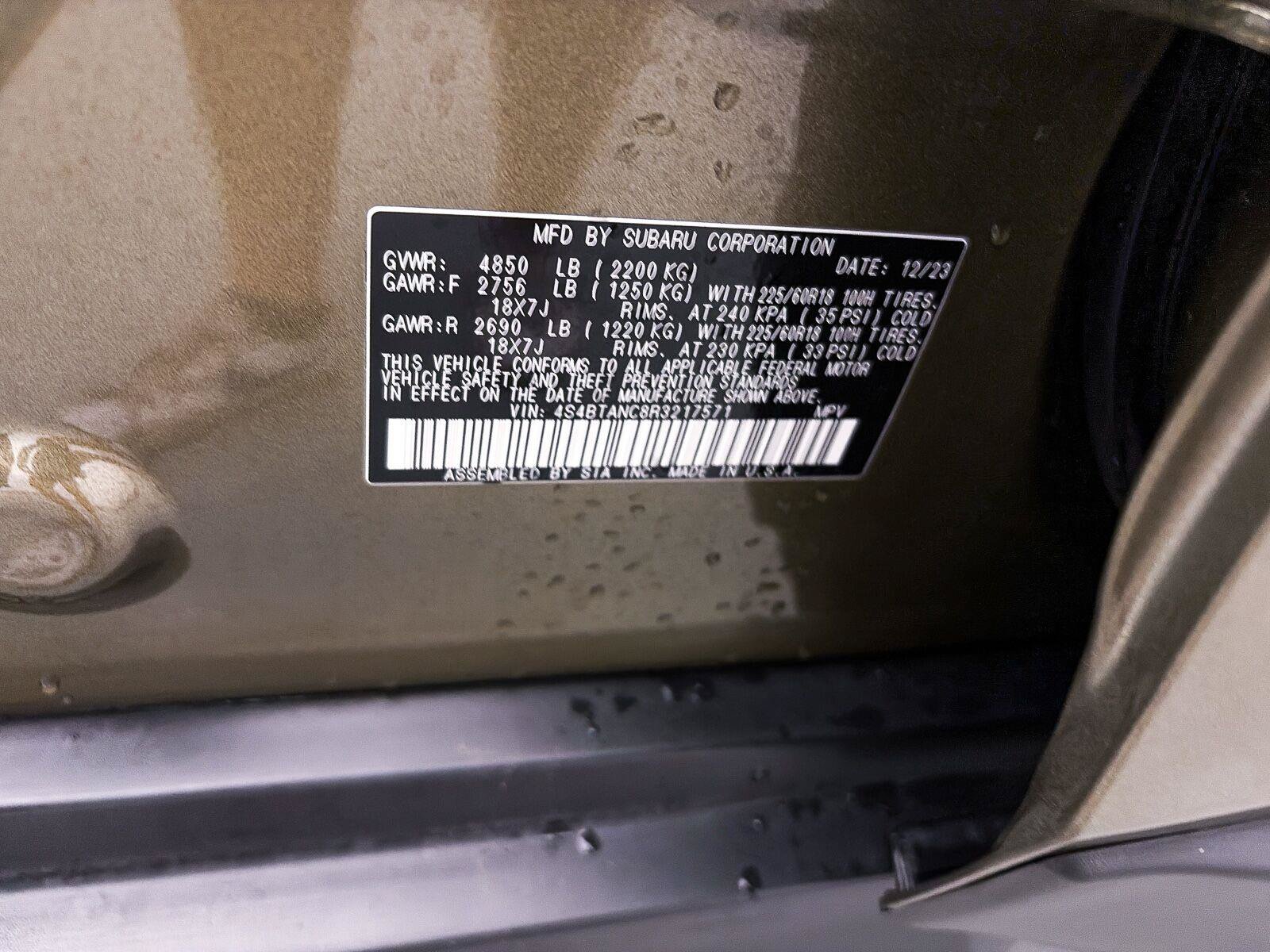 Used 2024 Subaru Outback Limited AWD/4WD image 39