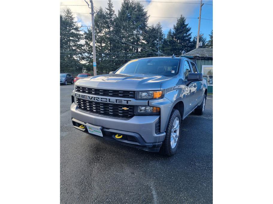 Used 2021 Chevrolet Silverado 1500 Custom image 1