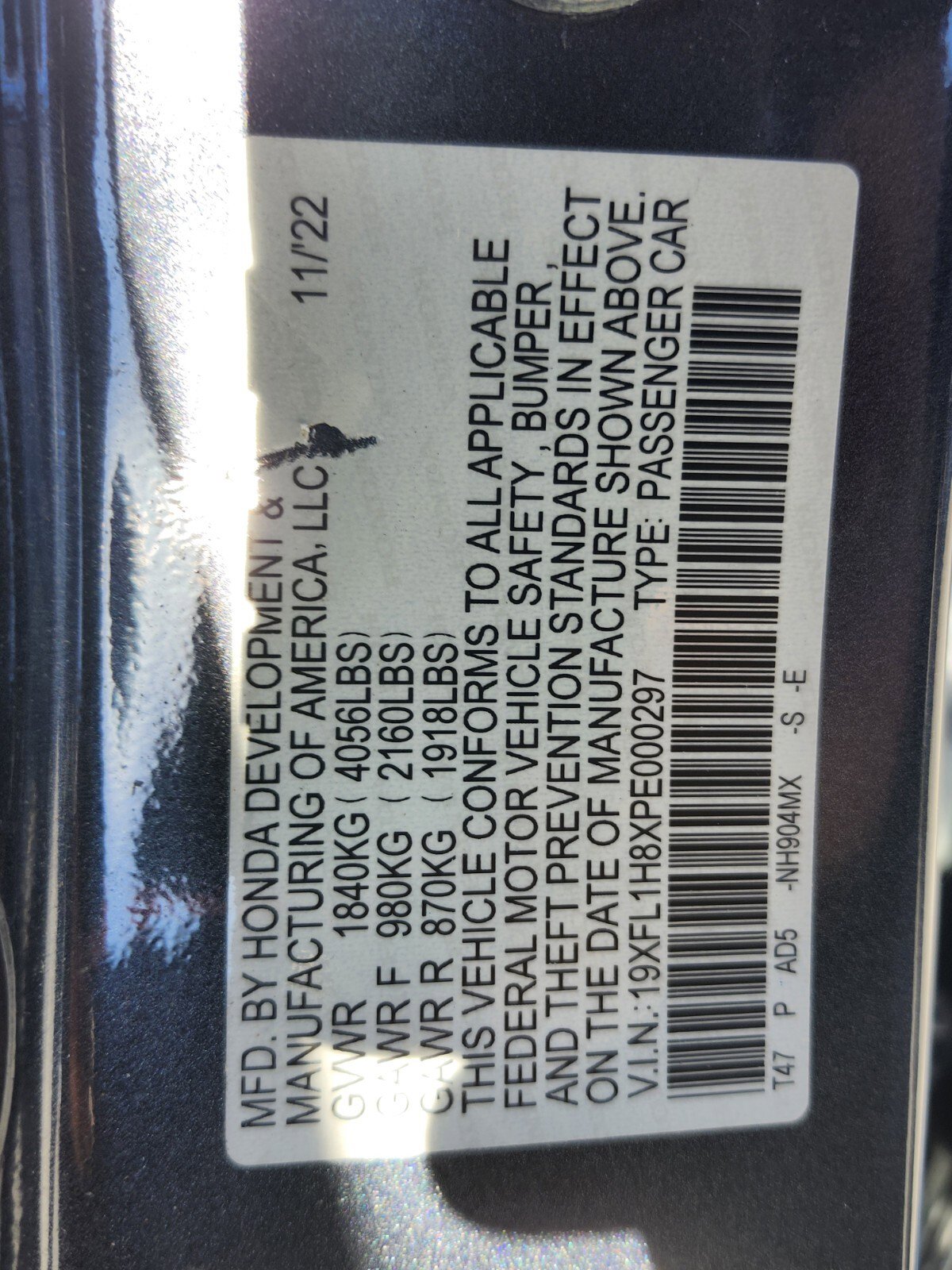 Used 2023 Honda Civic Sport Touring image 31