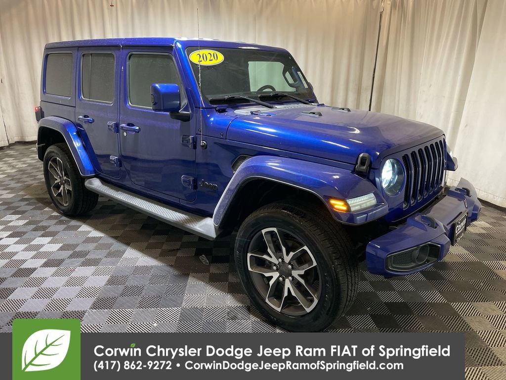 Certified 2020 Jeep Wrangler Unlimited Sahara