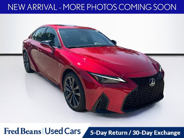 Used 2024 Lexus IS 350 F Sport w/ Memory Package