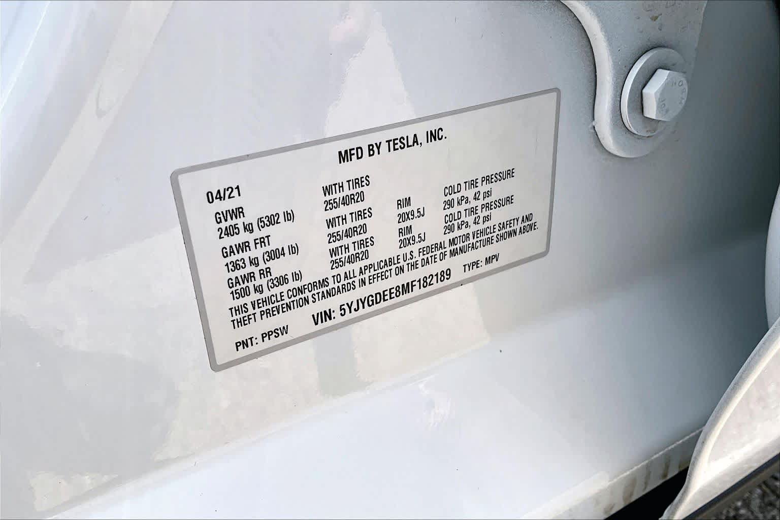 Used 2021 Tesla Model Y Long Range AWD/4WD image 32