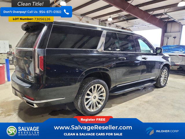 Used 2022 Cadillac Escalade ESV Premium Luxury AWD/4WD image 4
