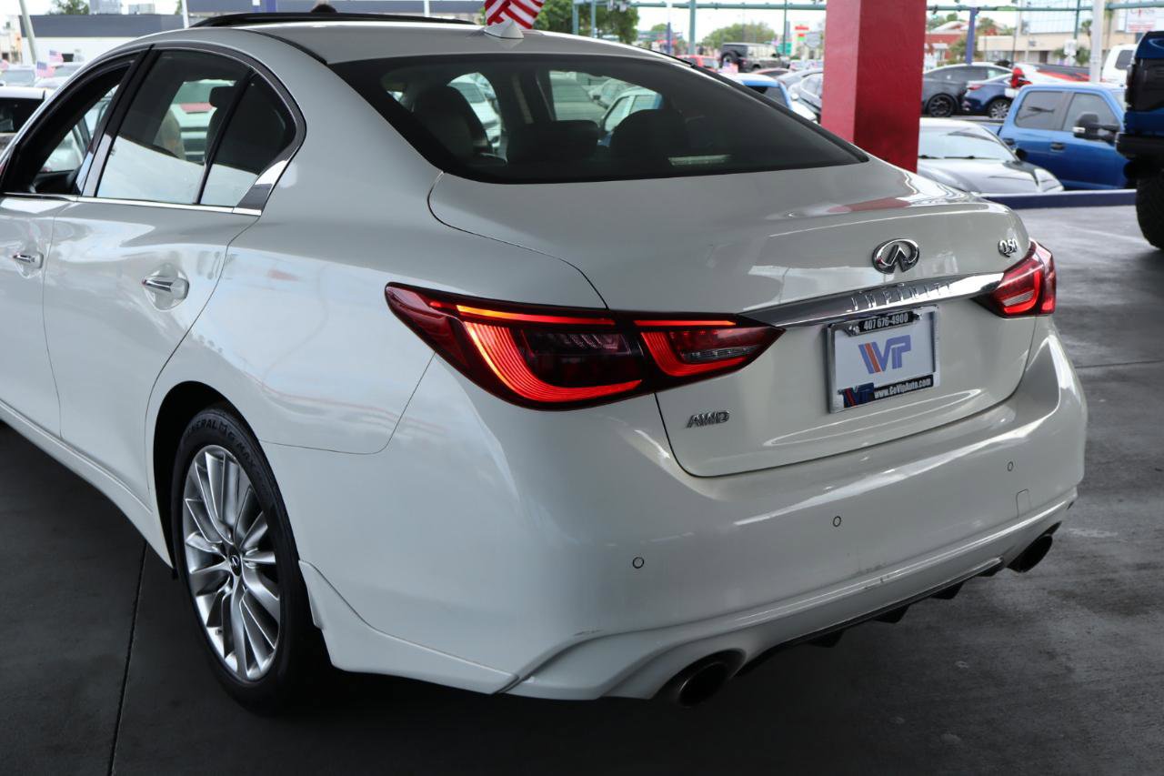 Used 2021 INFINITI Q50 Luxe w/ Cargo Package image 9
