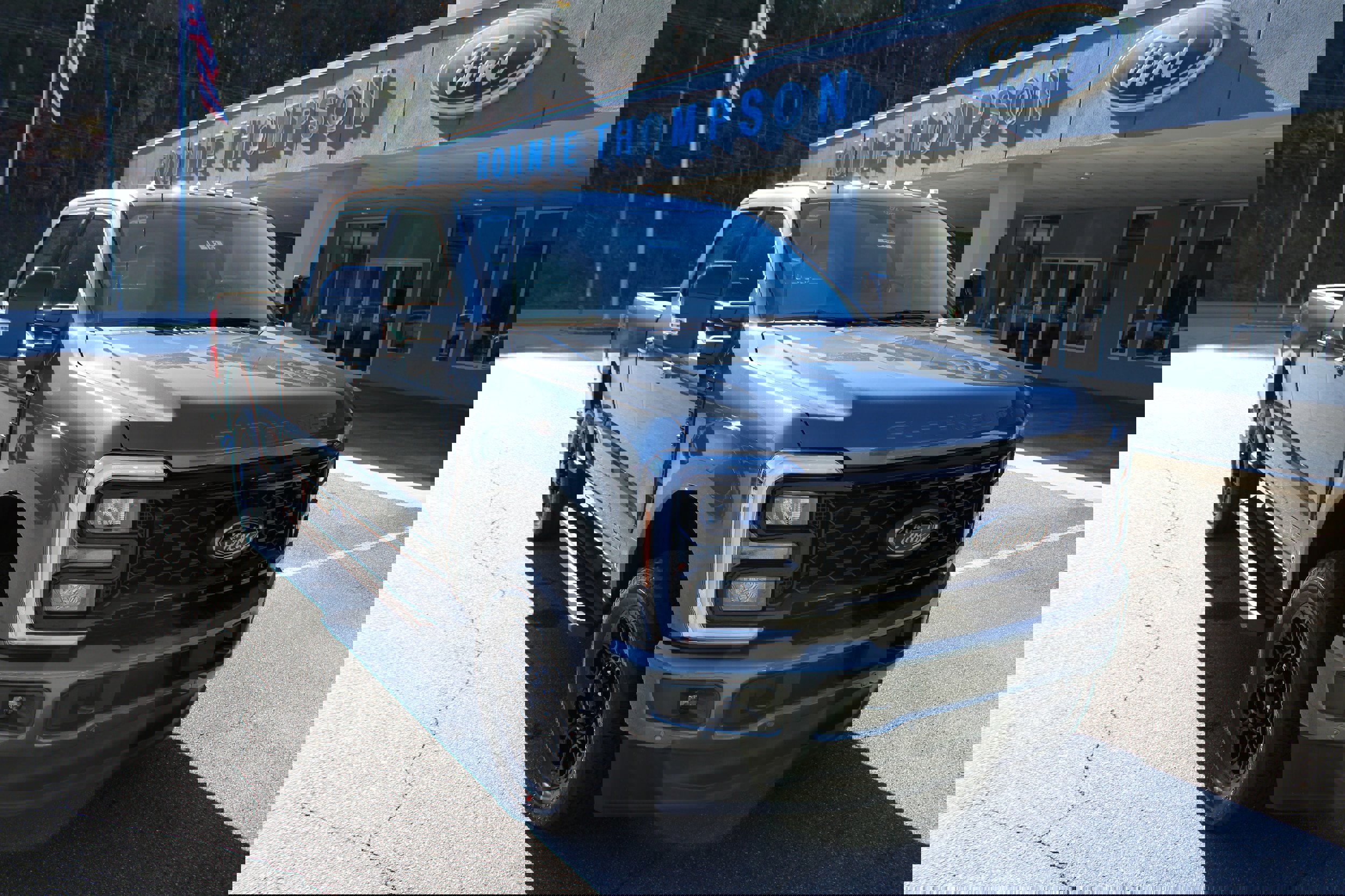New 2026 Ford F350 Lariat w/ Black Appearance Package image 1