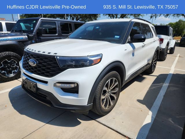 Used 2023 Ford Explorer ST-Line w/ Class IV Trailer Tow Package RWD image 3
