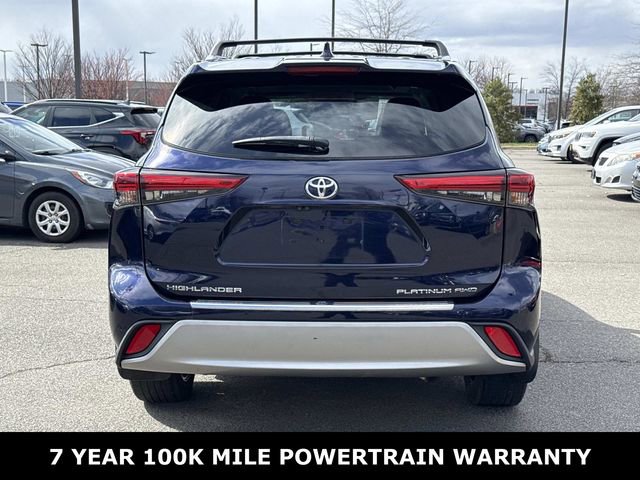 Used 2021 Toyota Highlander Platinum image 3