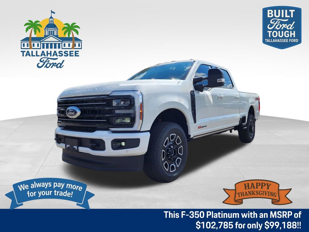 New 2026 Ford F350 Platinum