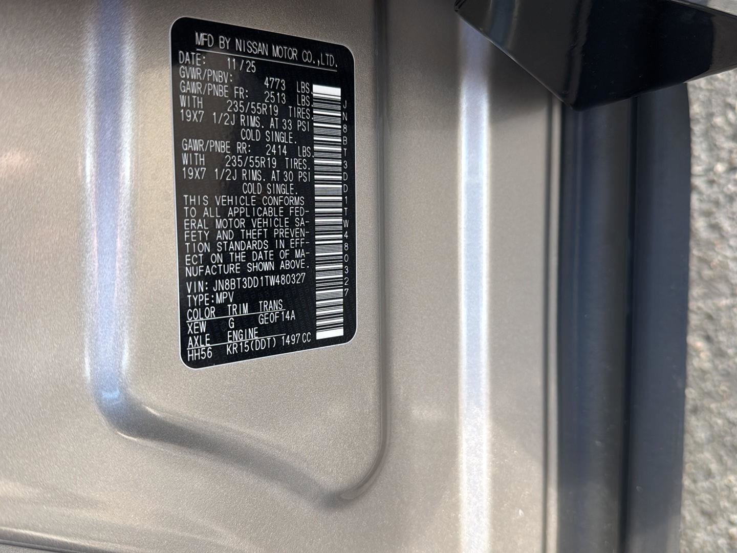 New 2026 Nissan Rogue Platinum w/ Platinum Premium Package image 33